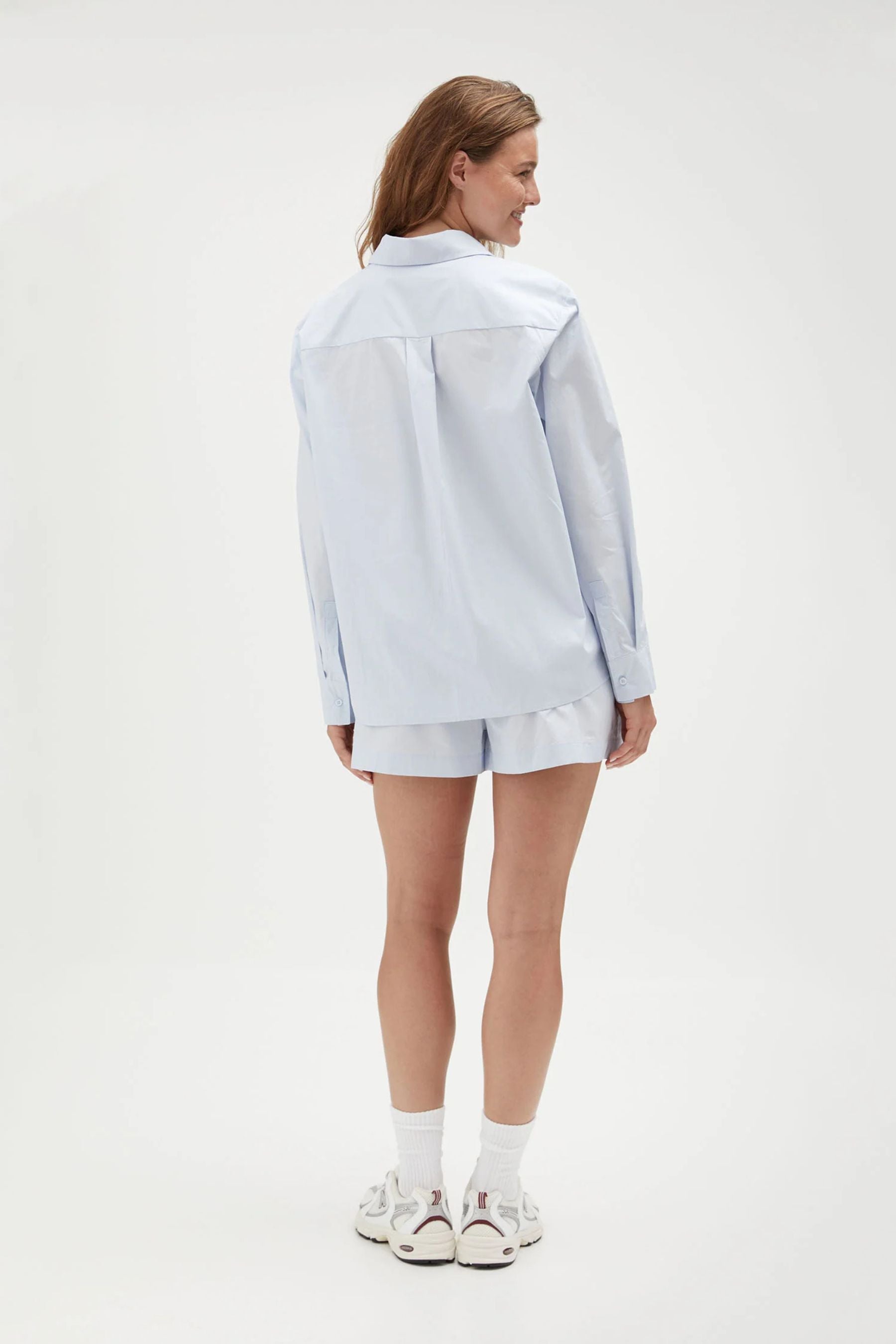 Cotton Shorts | Light Blue