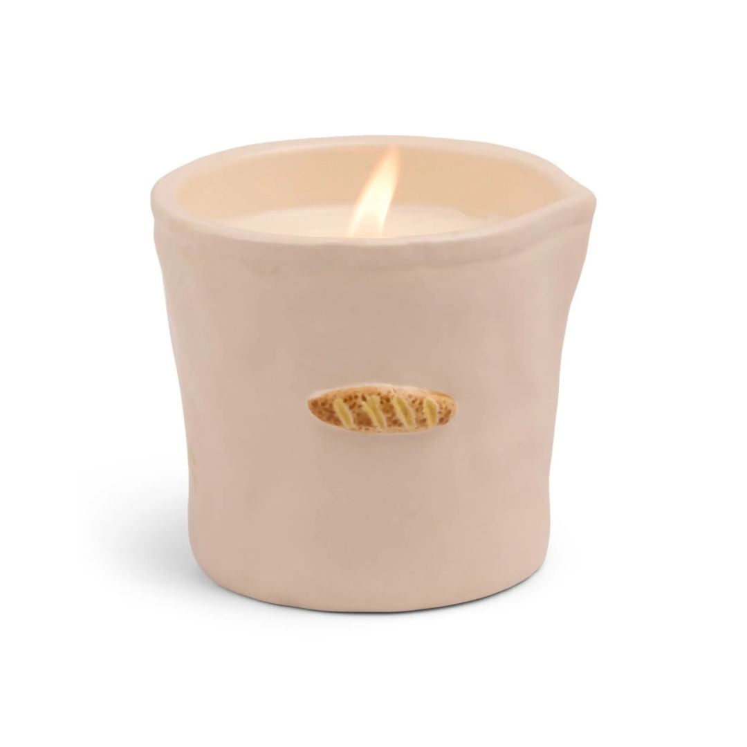 Bistro French Baguette Embossed Ceramic Candle | Rosemary Thyme