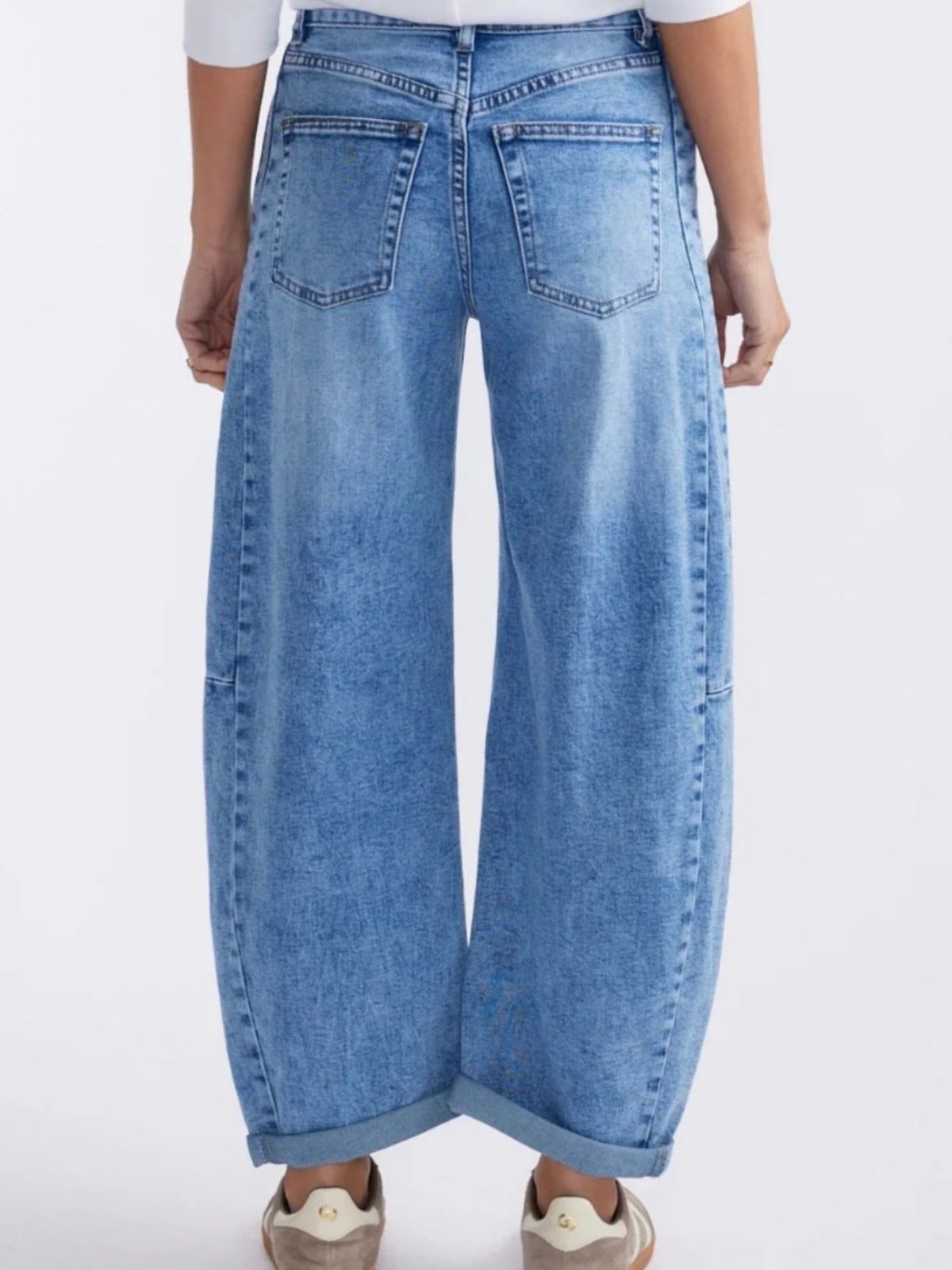 Idaho Barrel Jeans | Mid Denim