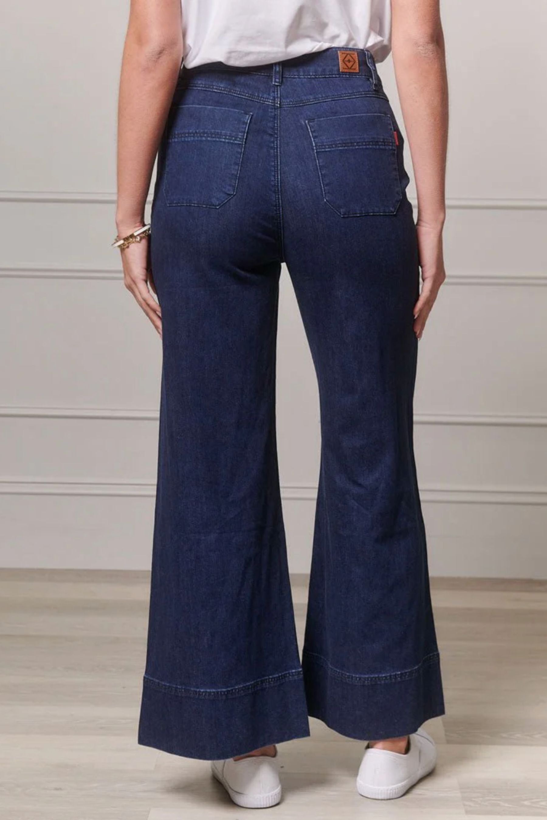 Farrah Washed Denim Jean | Indigo