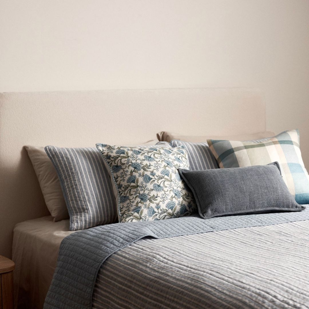 Georgia Blue Green Cushion | 50 x 50cm
