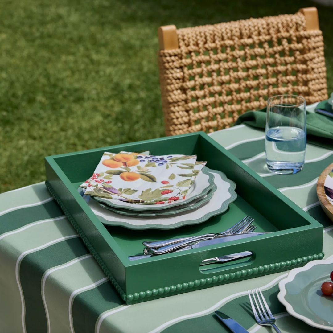 Tray | Green Bobble