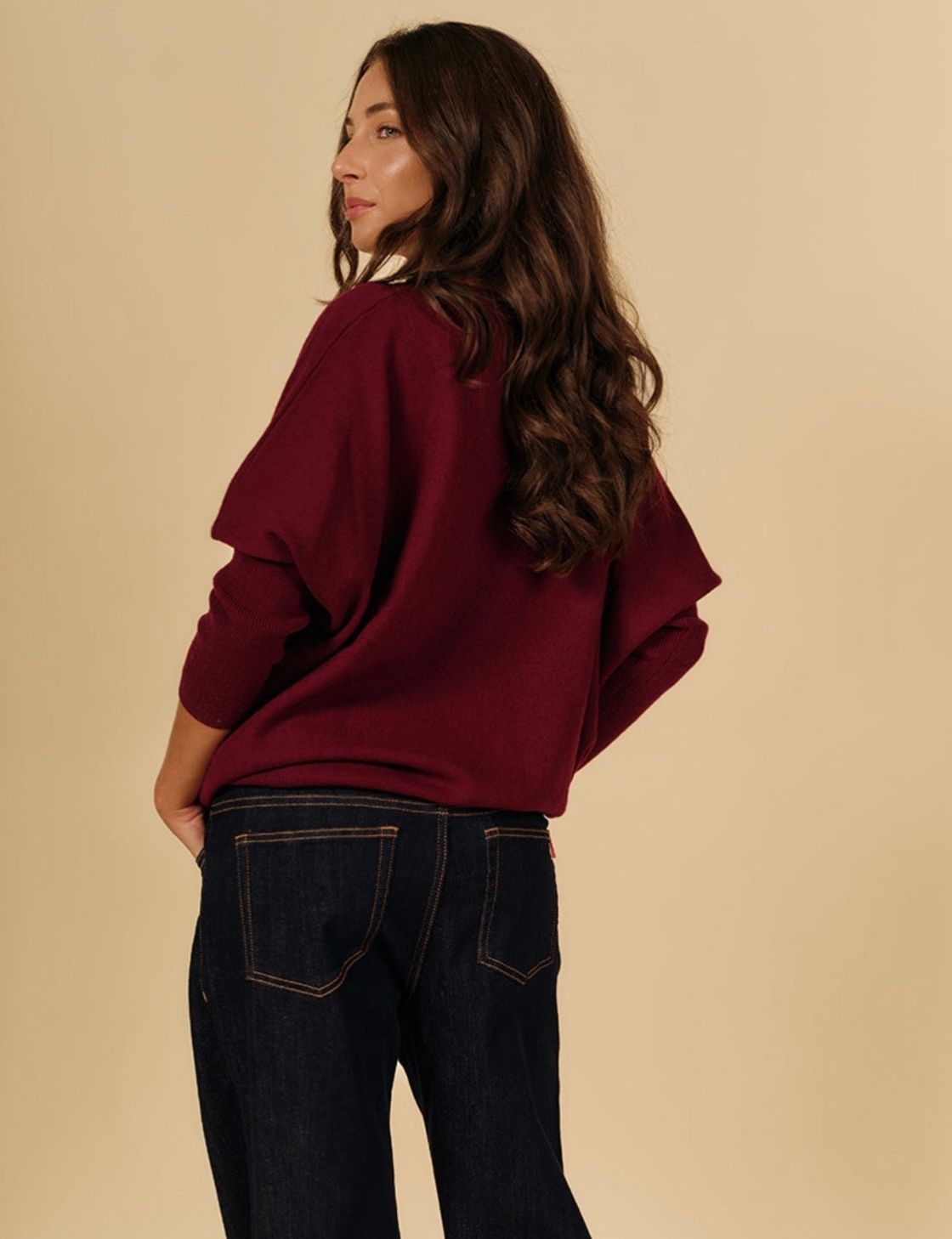 Vanessa Jumper | Burgundy