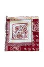 Wrap | Cherry & Cream Bandana Pattern