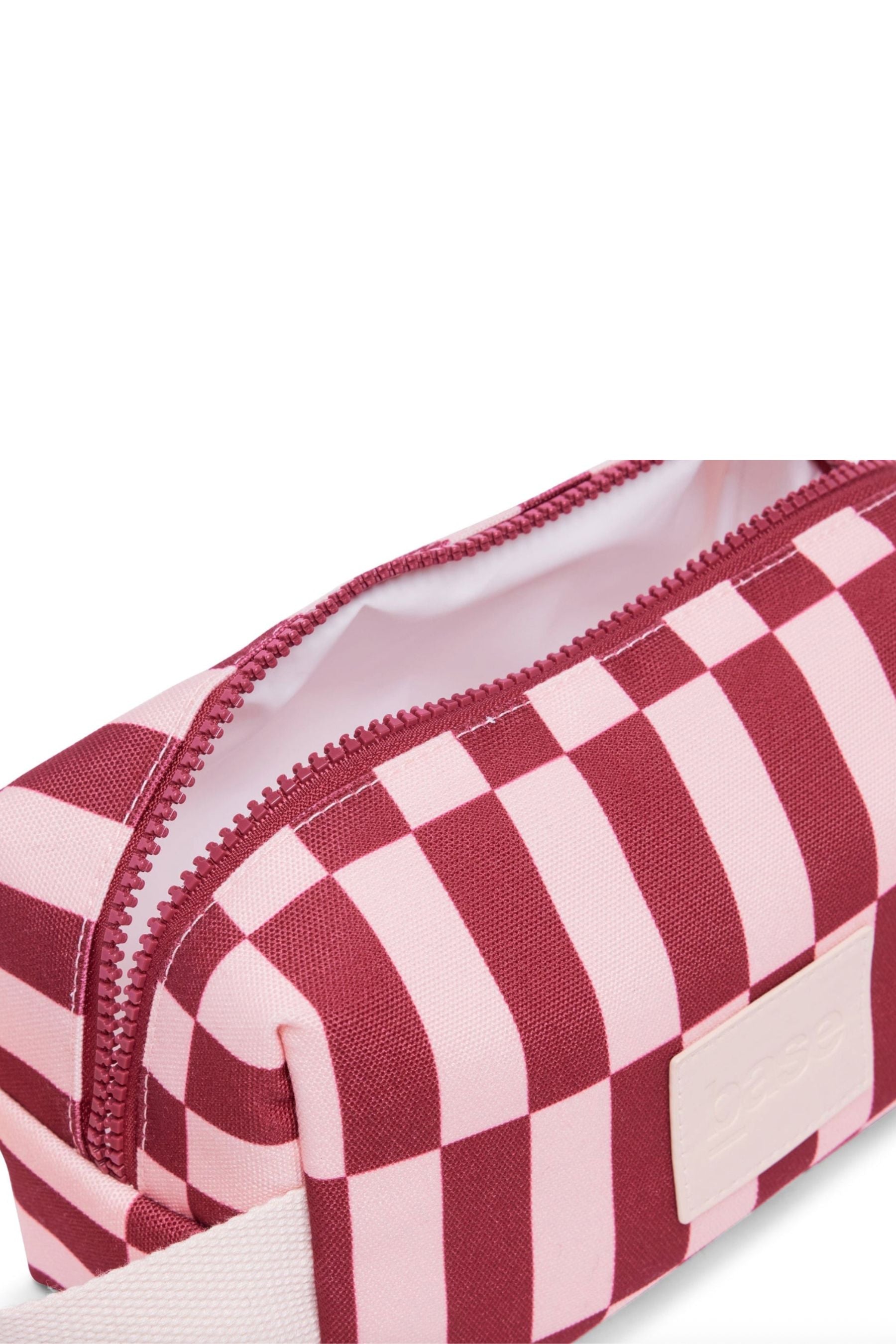 Ditty Base | Burgundy Peony Check