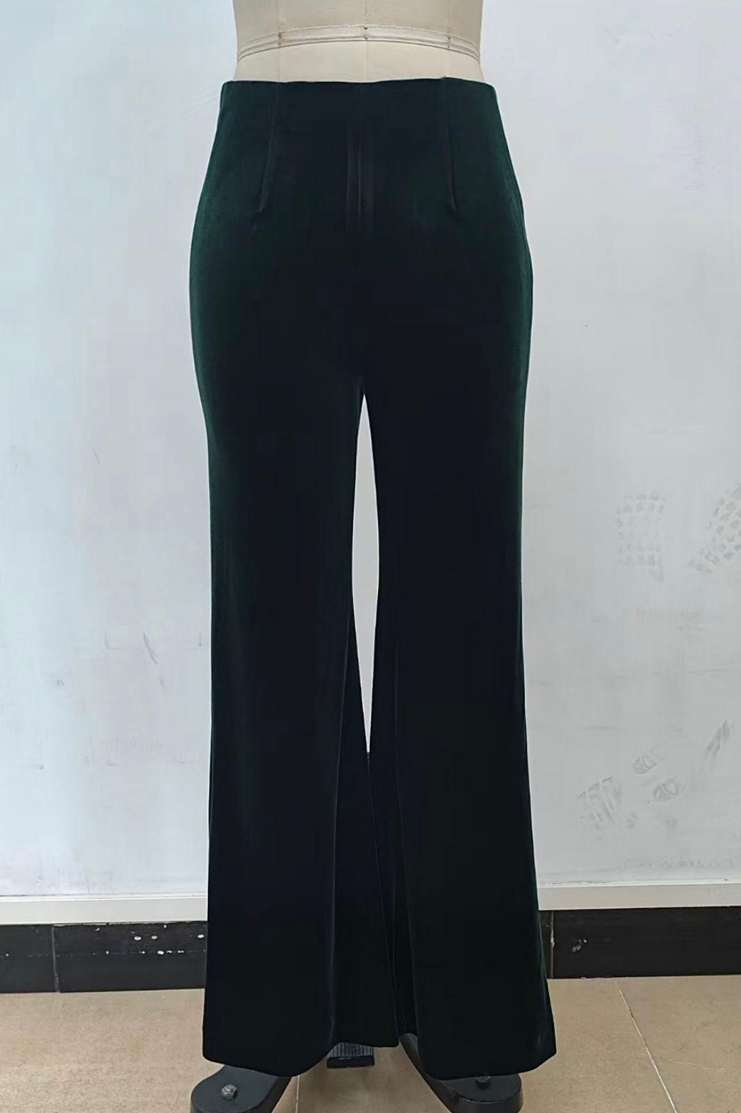 Velvet Pants | Green