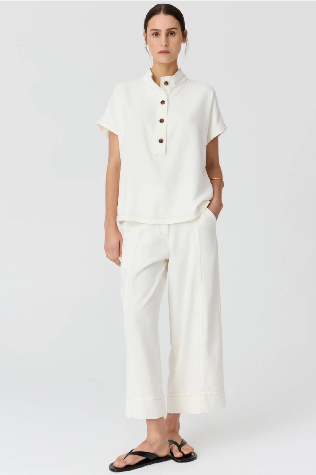 Anise Shirt | Chalk