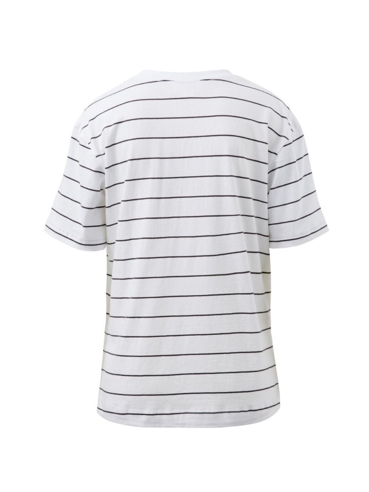 Stevie Slouchy Tee | White &amp; Phantom Stripe