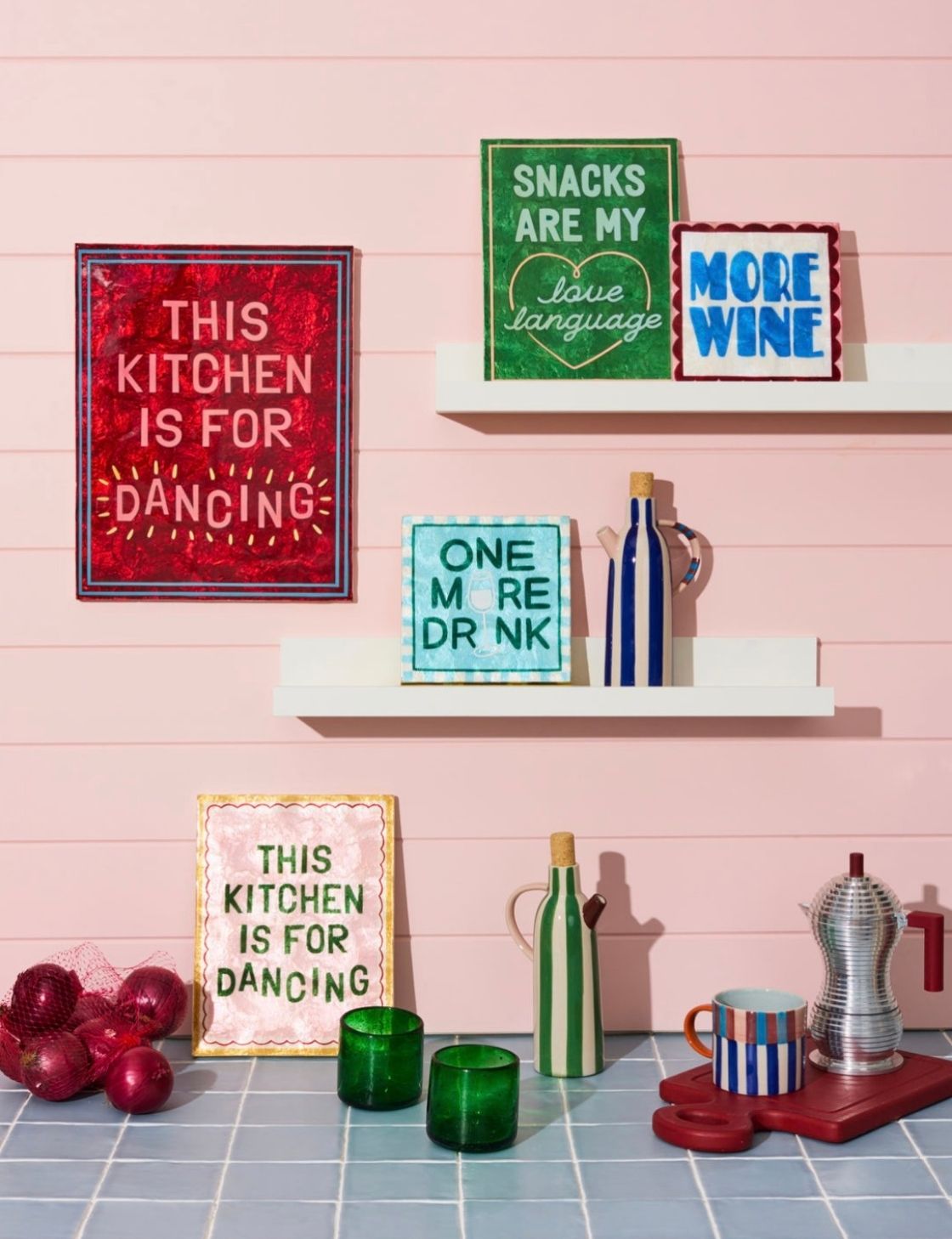 Fun House Kitchen Tile