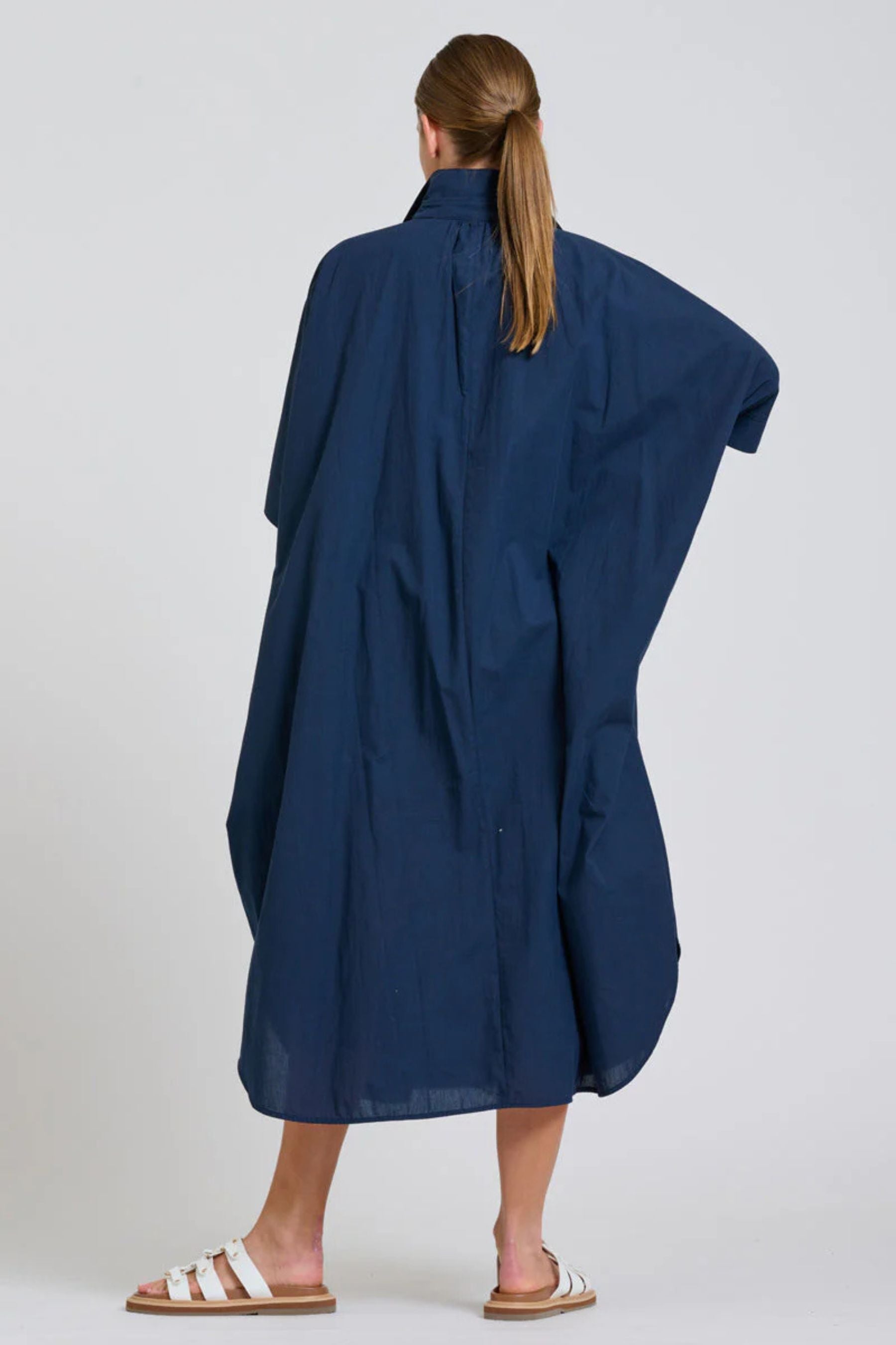The Maggie Oversized Dress | French Navy