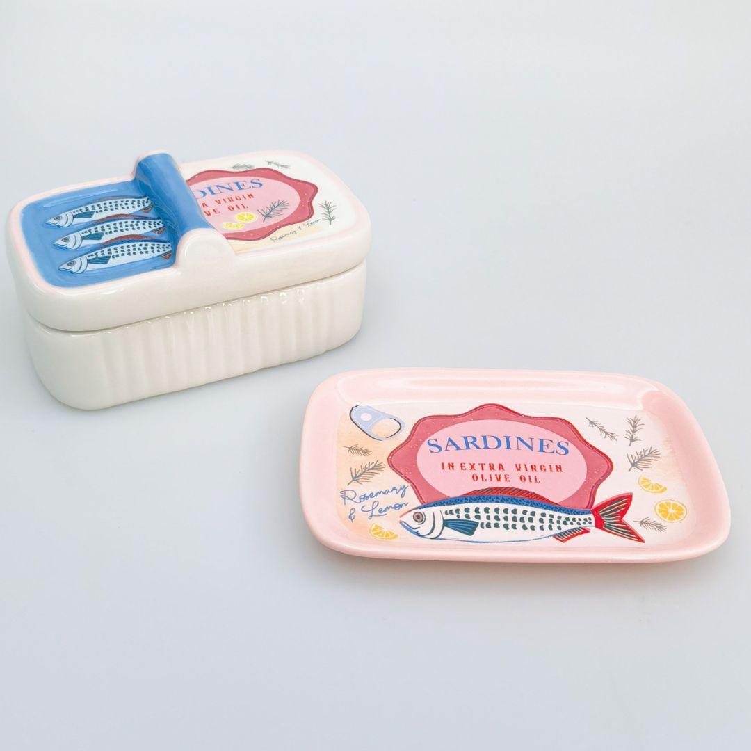 Sardine Pink Dish | 12cm