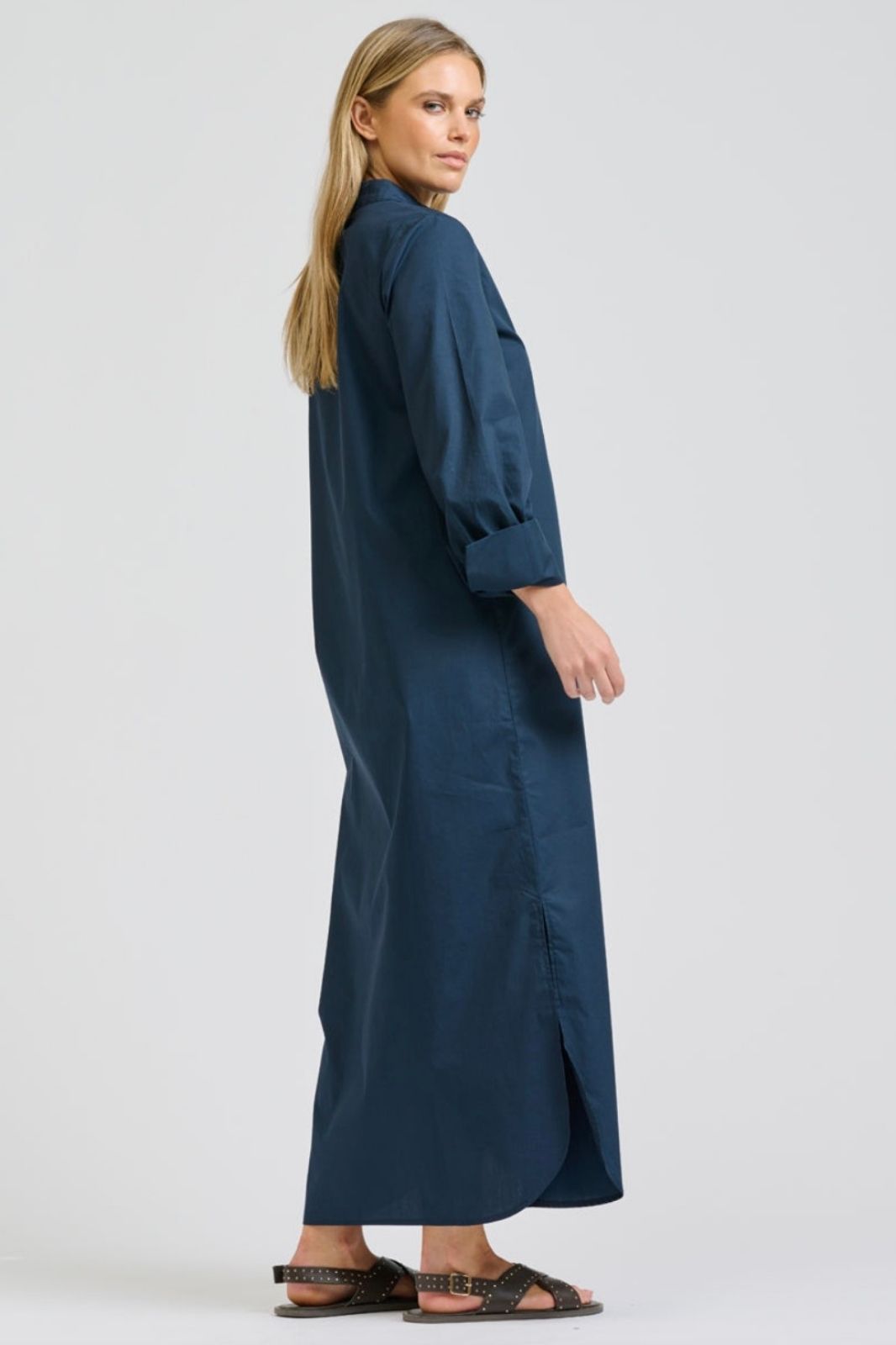 Coco Longline Dress | French Navy