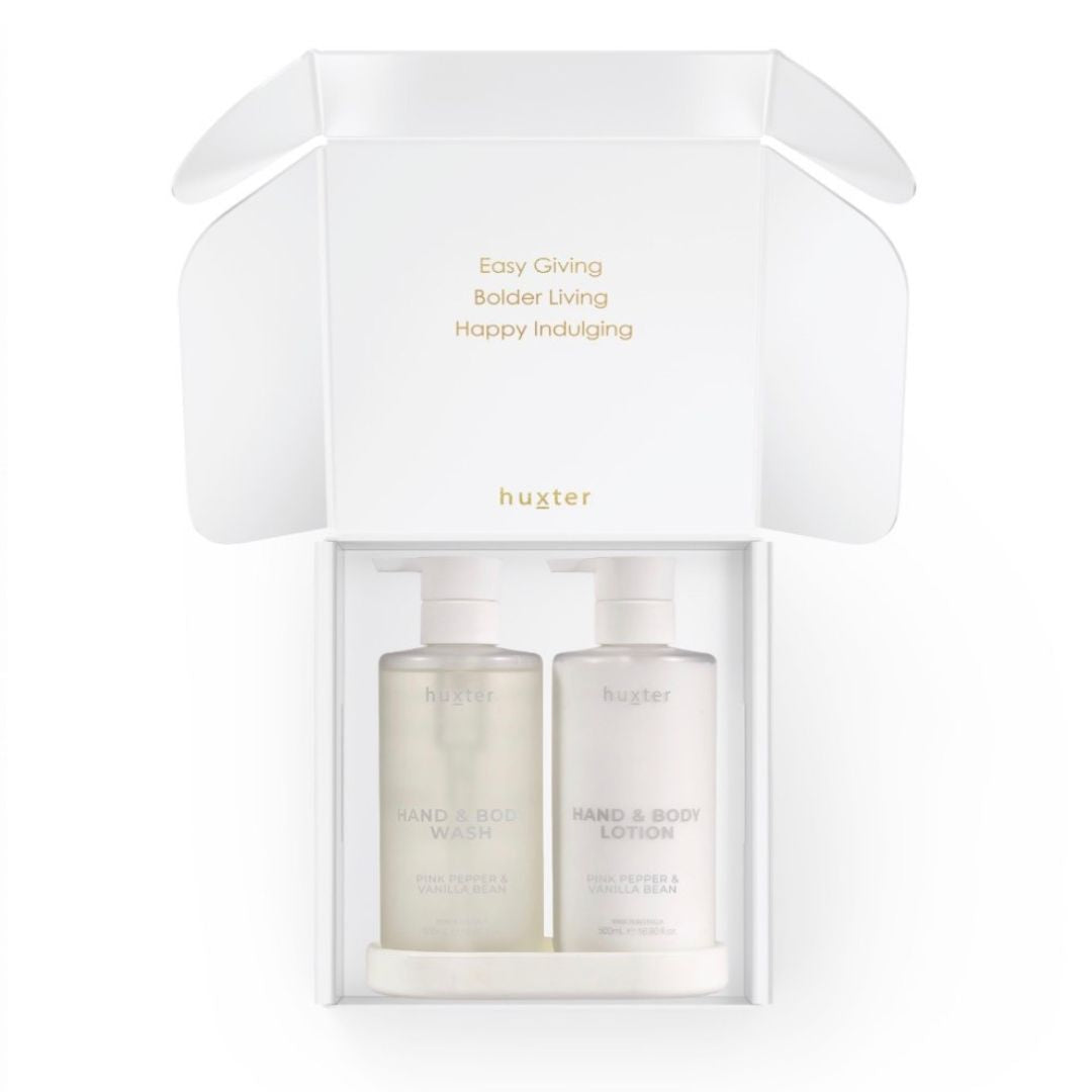 Xmas Wash &amp; Lotion Gift Set | Pink Pepper &amp; Vanilla Bean