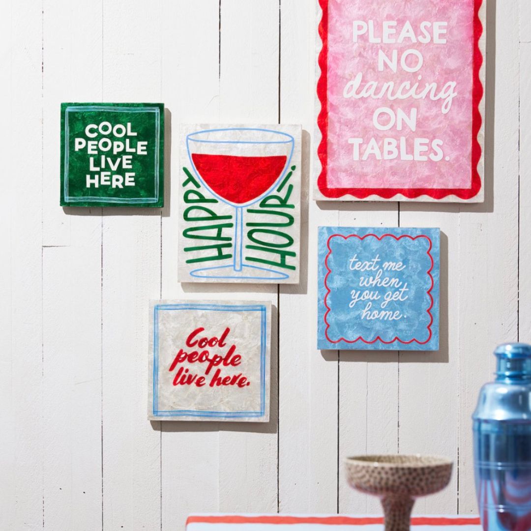 Fun House Text Tile