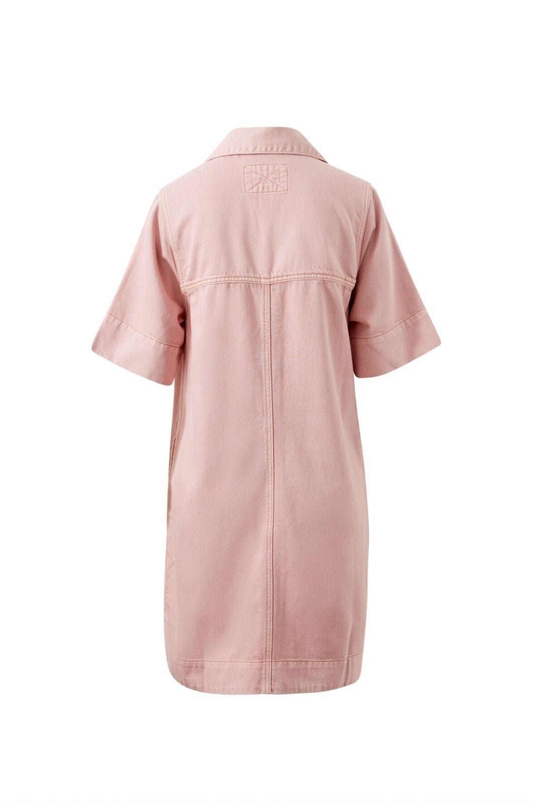 Bonnie Relaxed Shirt Dress | Blossom Pink