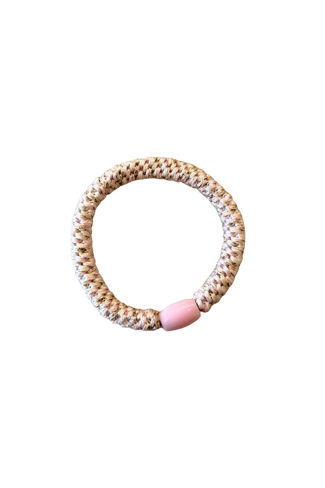 Hair Bracelet | Pale Pink &amp; Taupe