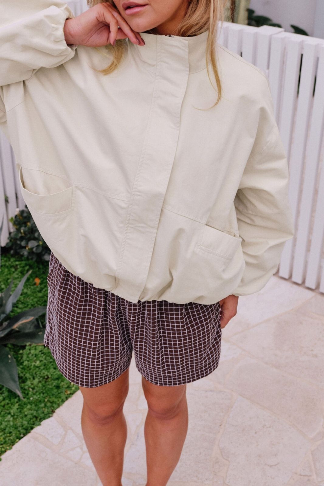 Gwen Bubble Jacket | Putty