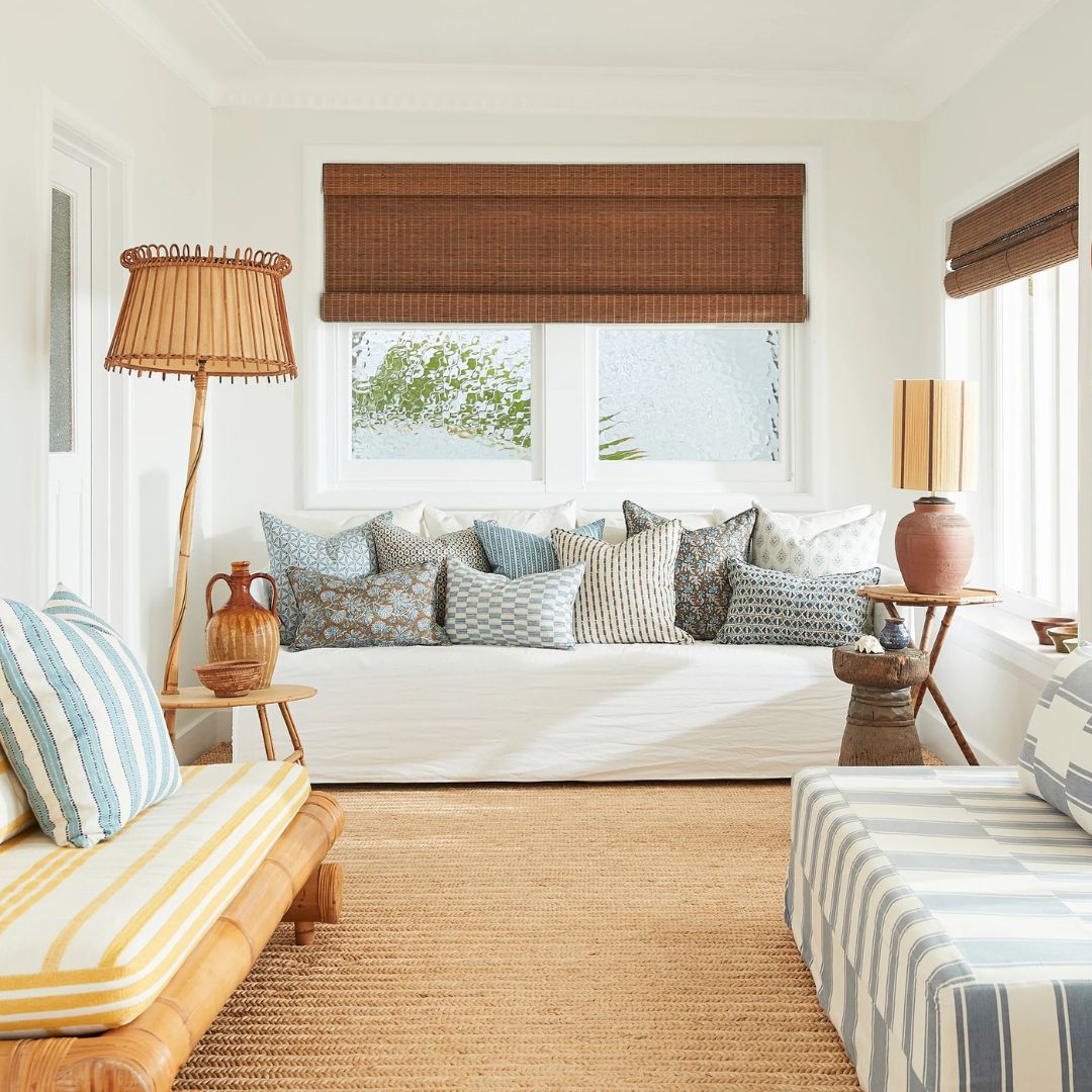 Zhao Tobacco Linen Cushion | 50x50cm