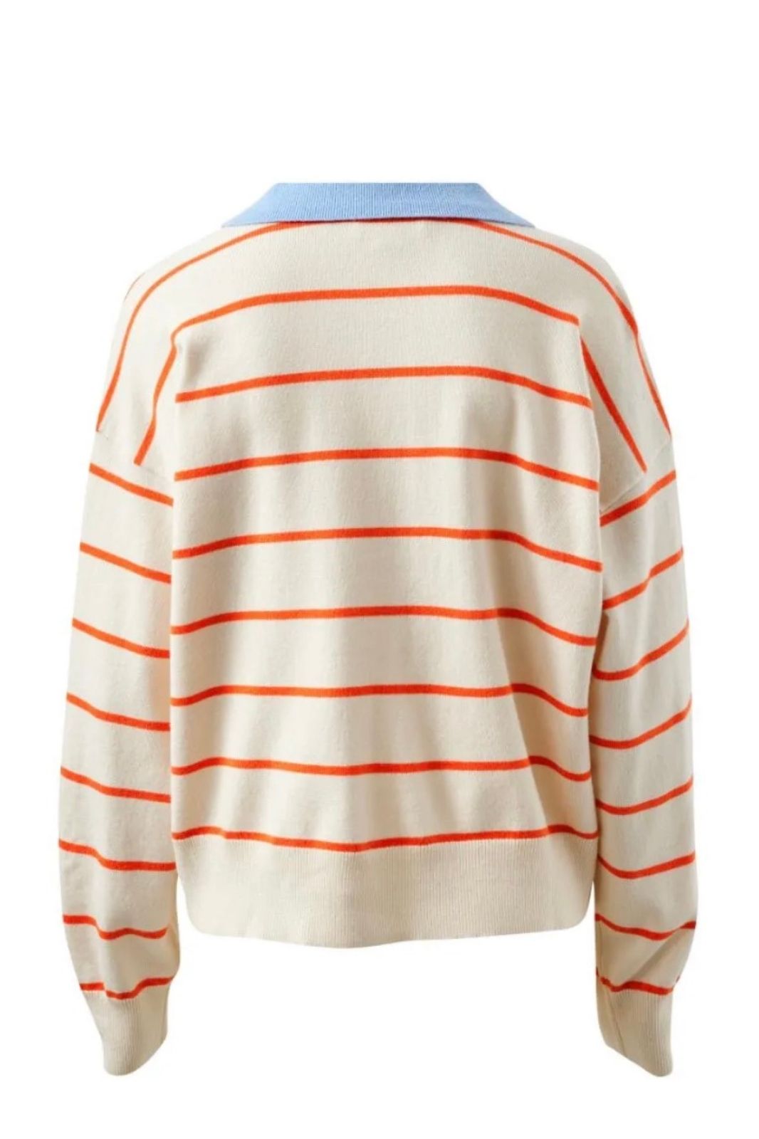 Jessa Rugby Knit | Ecru Stripe