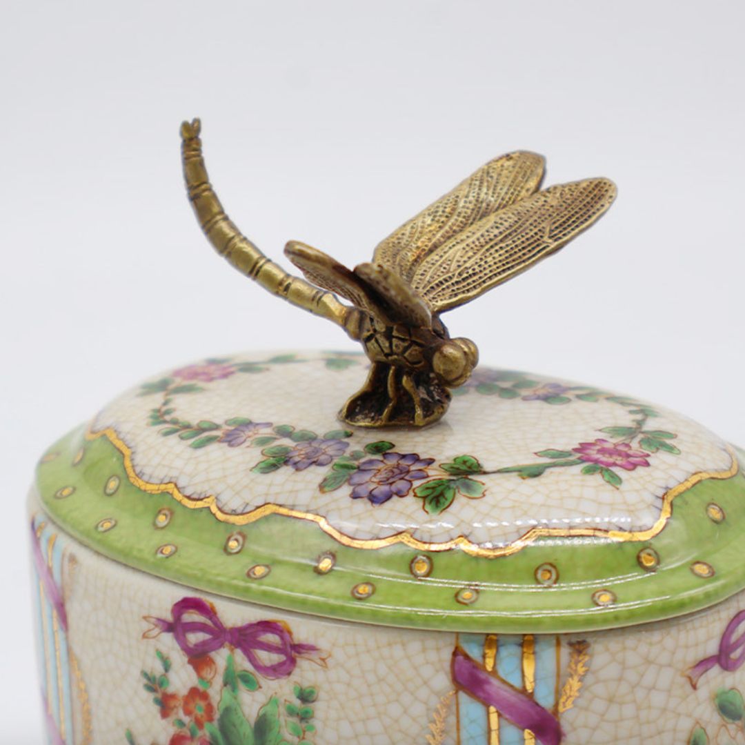 Dragonfly Floral Box