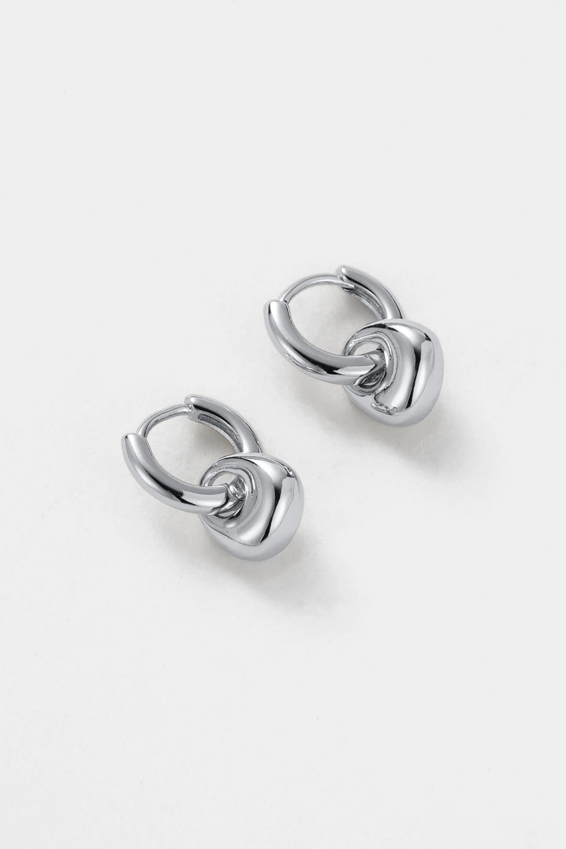 Sadie Hoop Earring | Silver