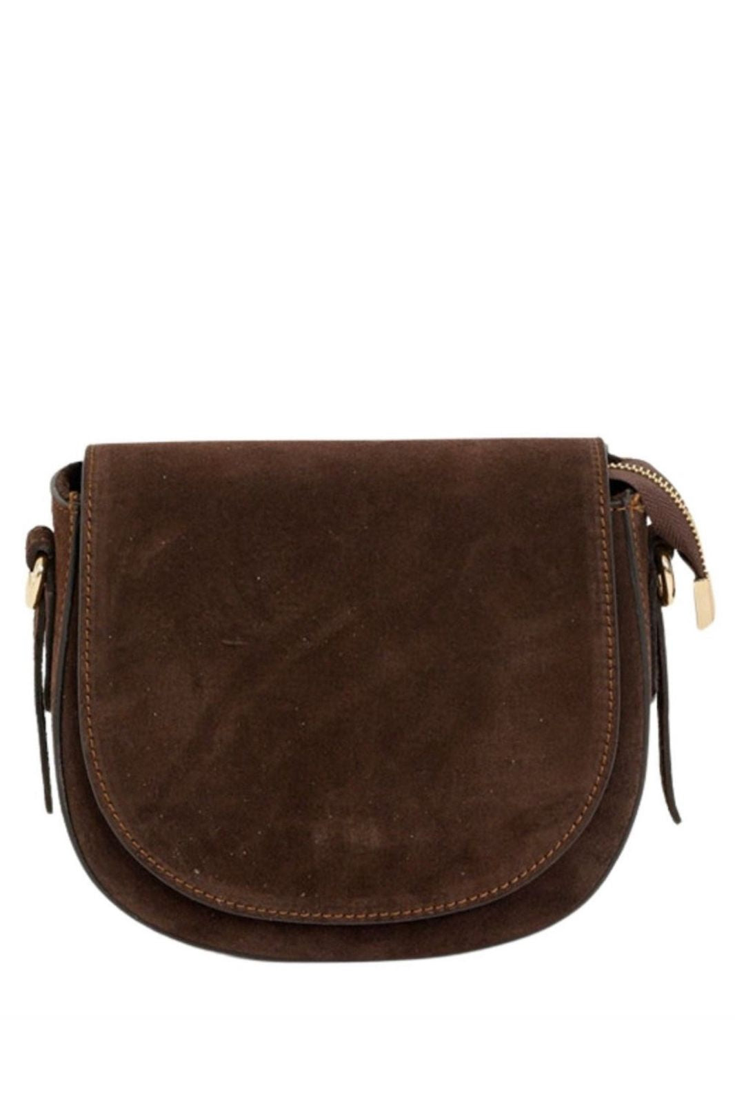 Gabrielle Suede Handbag | Brown