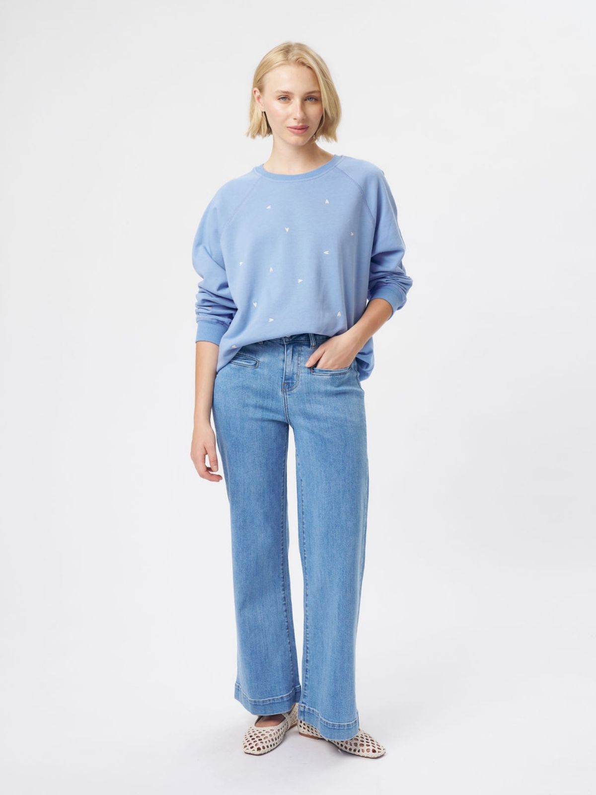 Freya Jean | Heart 70's Blue