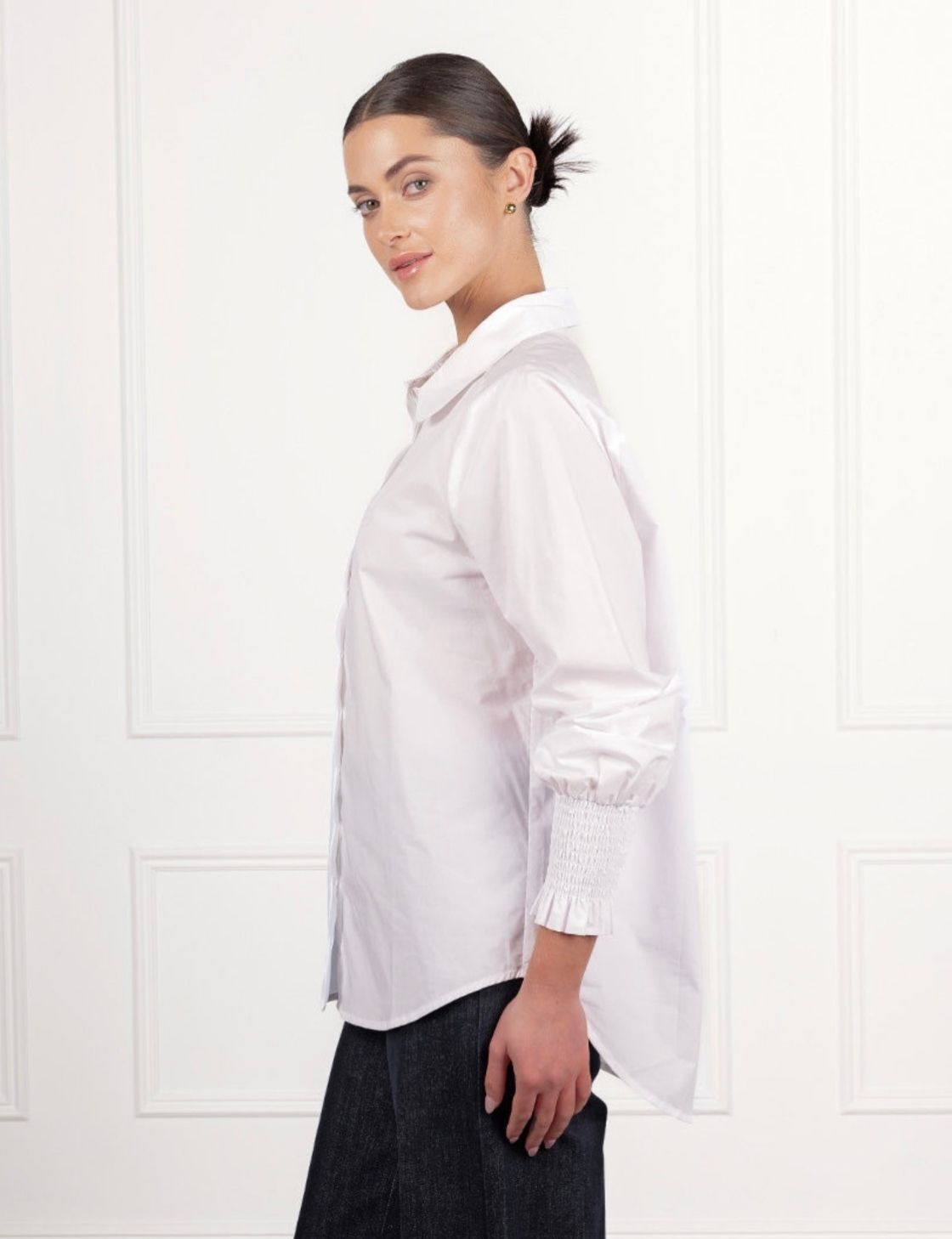 Petal Shirt | White