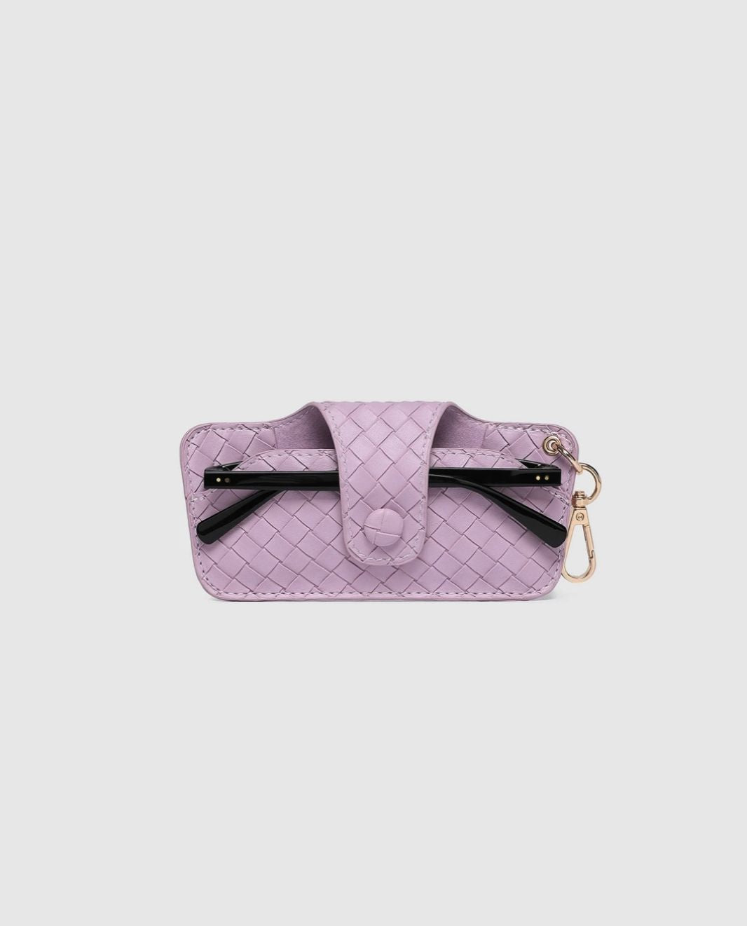 Sunglass Case | Woven Lilac