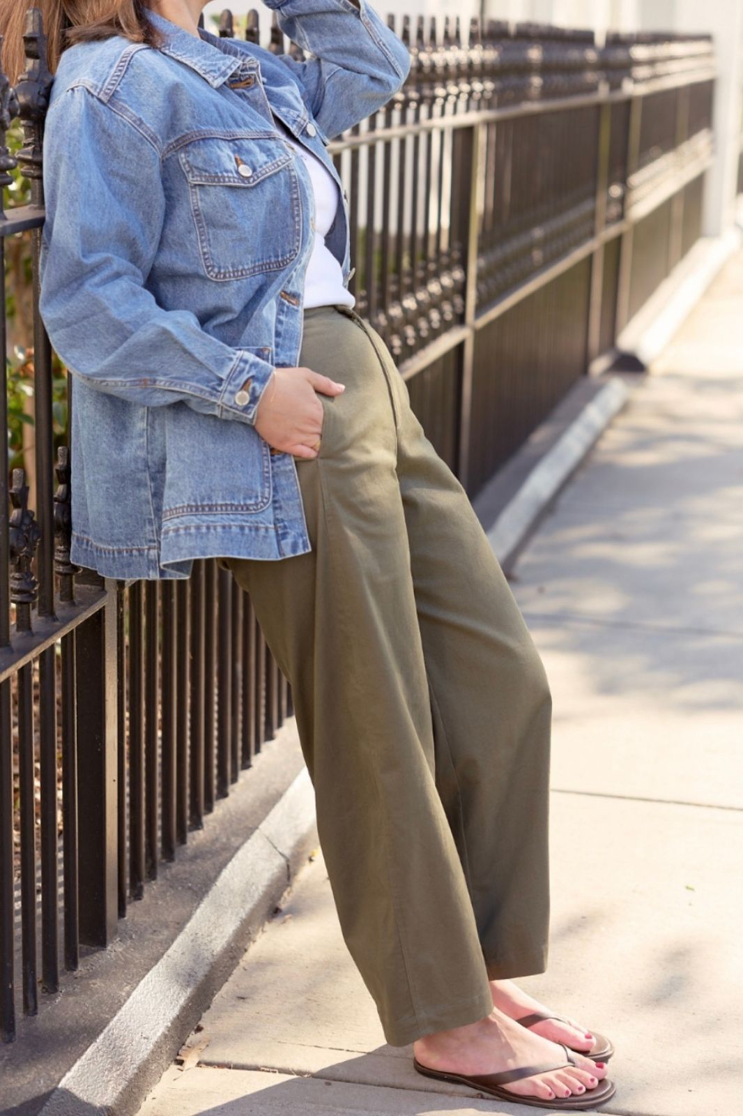 Charlie Barrel Pant | Khaki