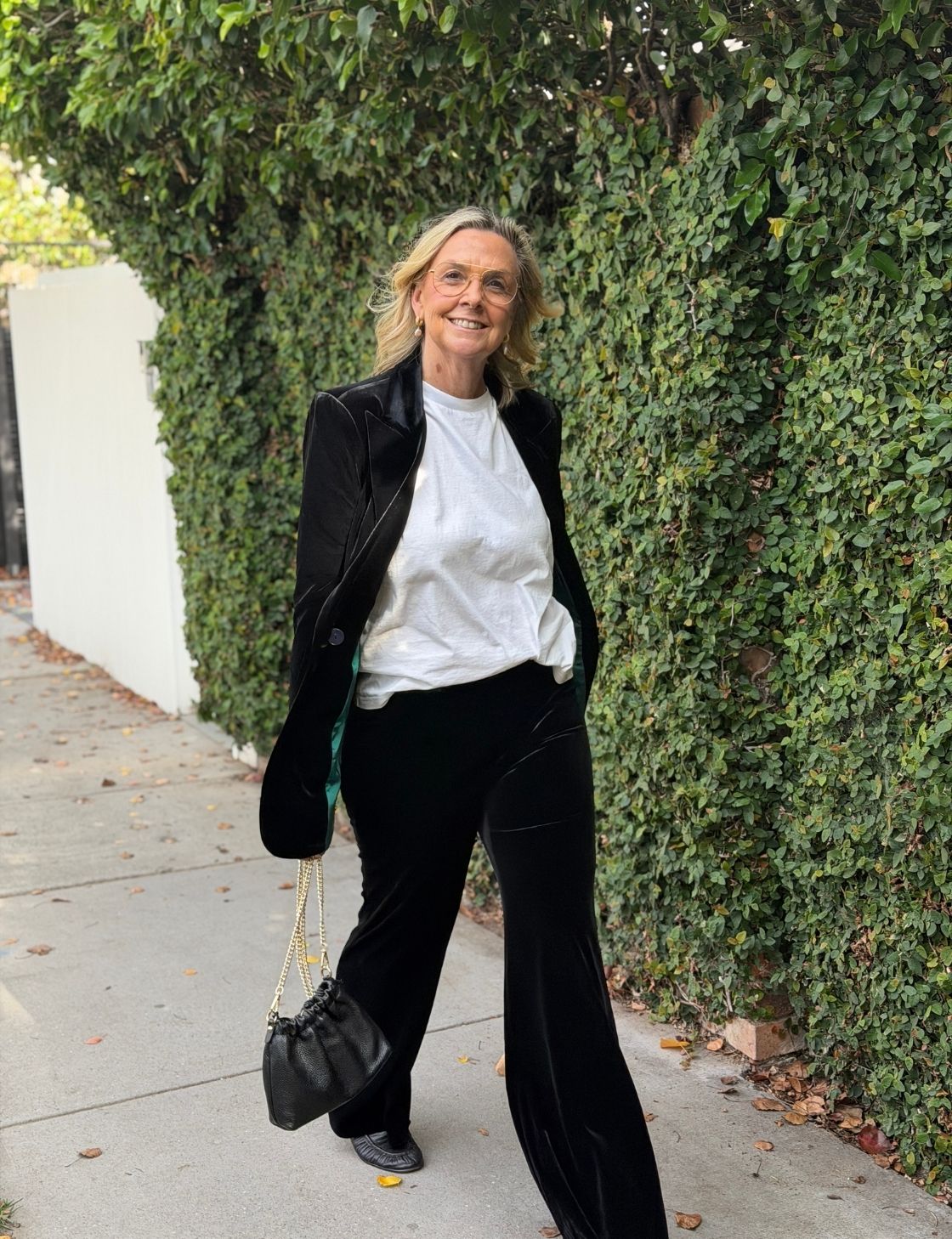 Velvet Pants | Black