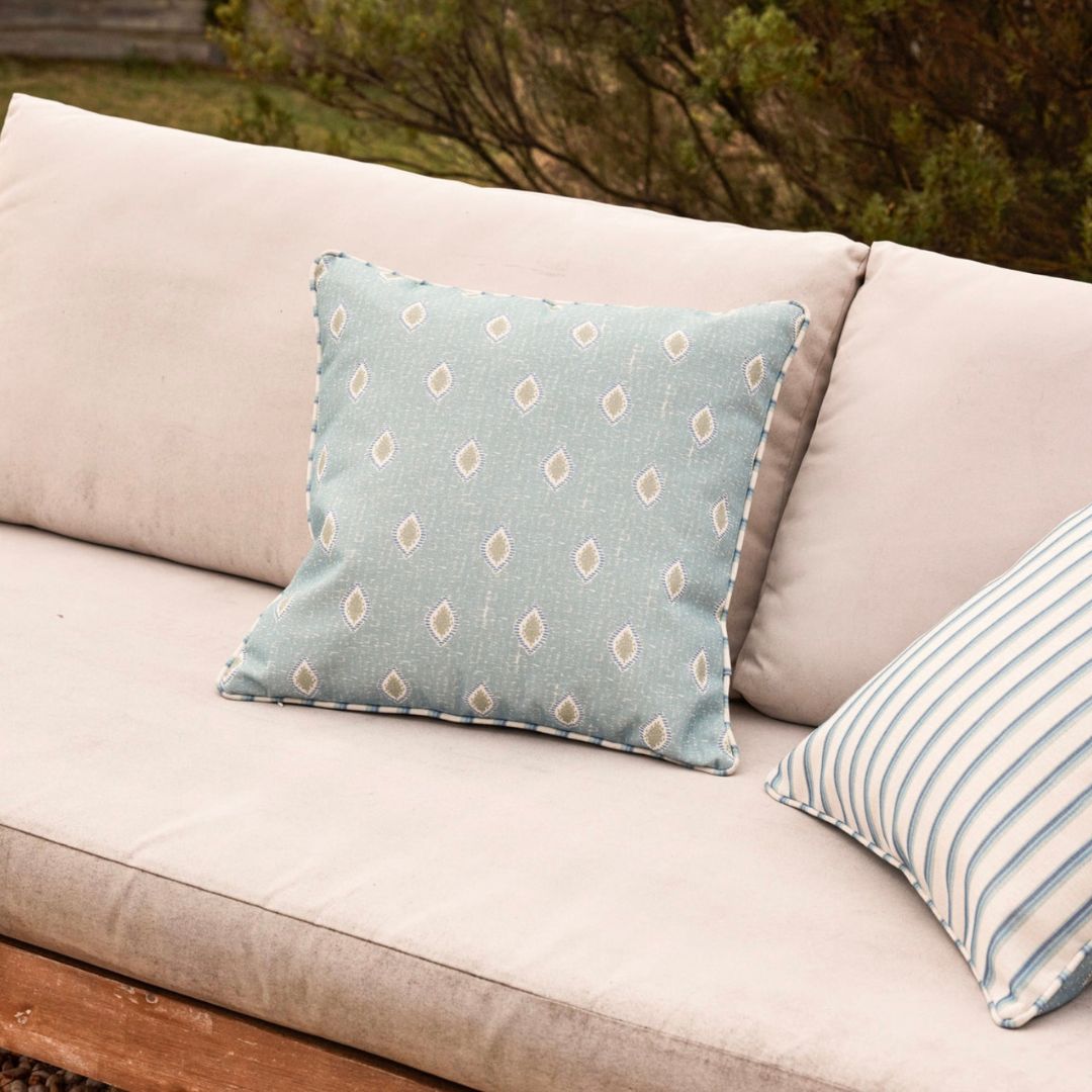 Cushion | Asher Ocean Blue
