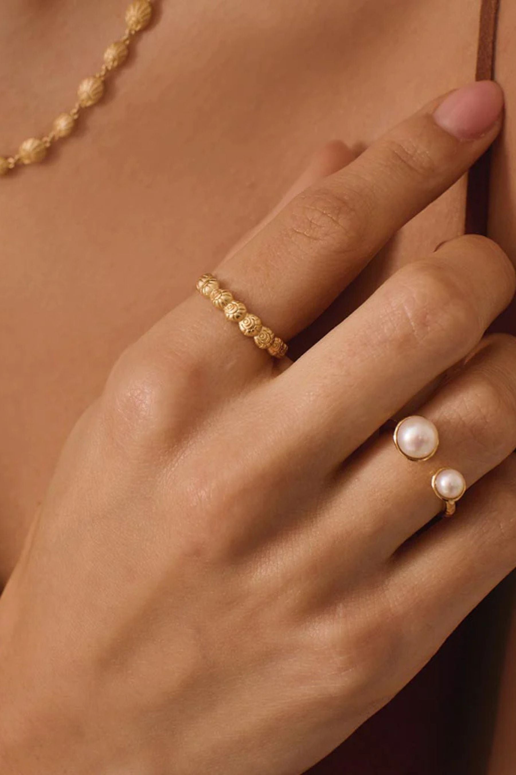 Soul Protector Ring | 18KT YGP