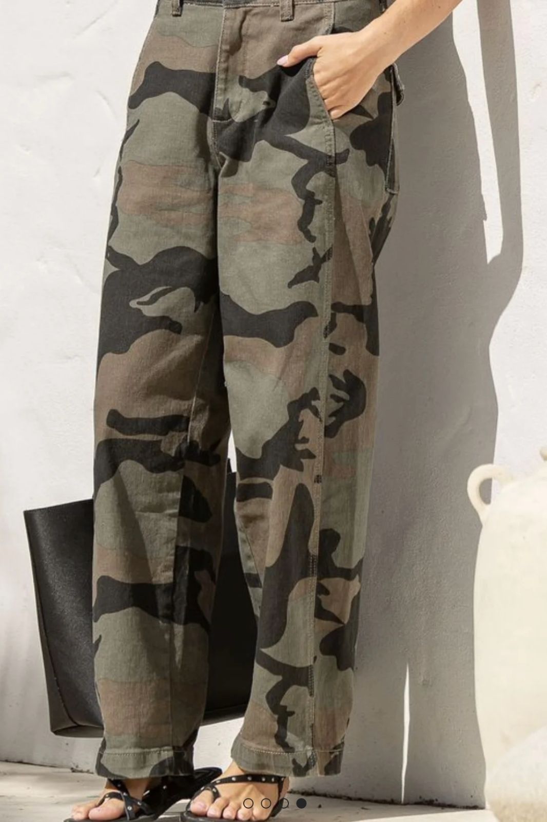 Barrel Jean | Camoflouge