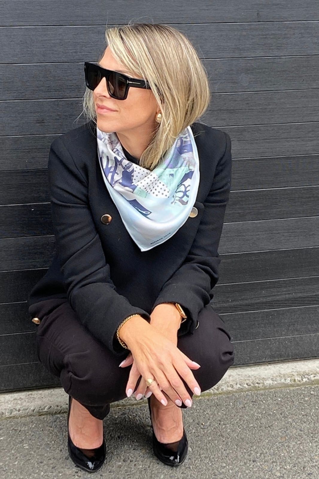 DH X Joel Hart Flux Silk Scarf