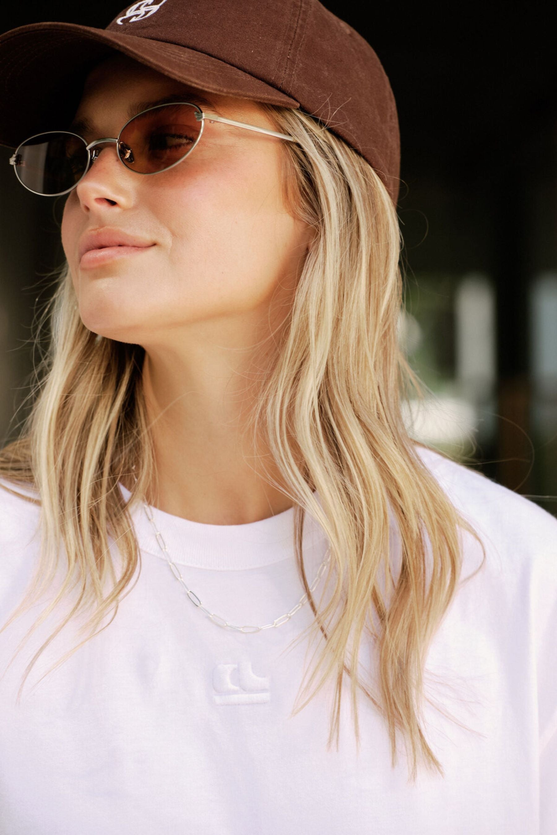 Phoebe Premium Tee | White