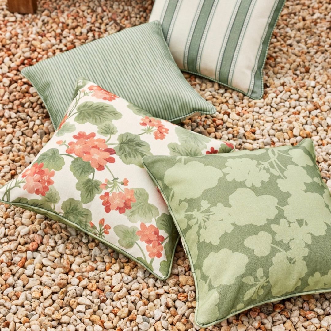 Cushion | Sailer Green Stripe Reversible