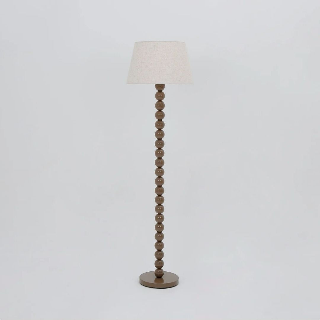 Pearl Ball Floor Lamp | Toffee