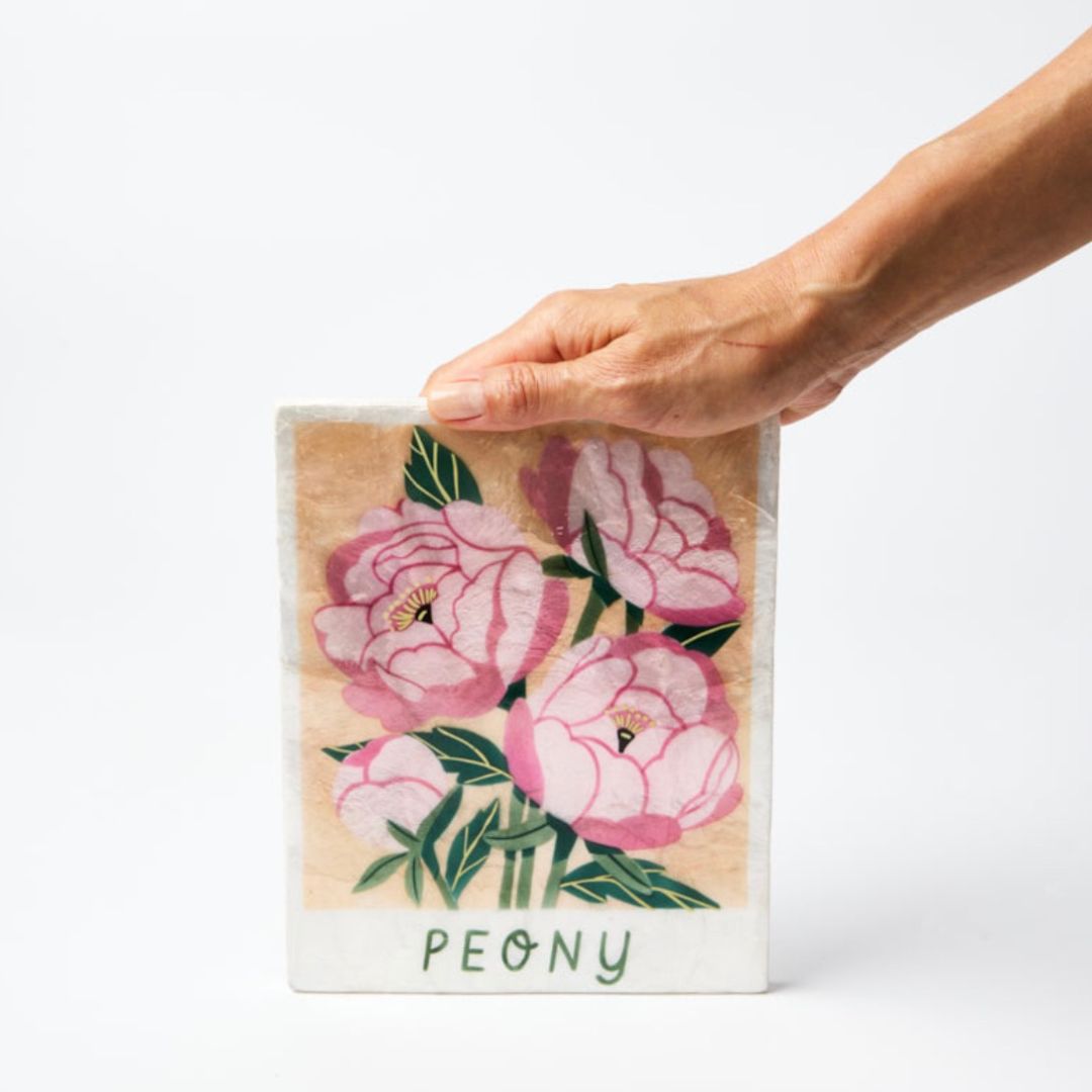 Market Wall Art | Peony
