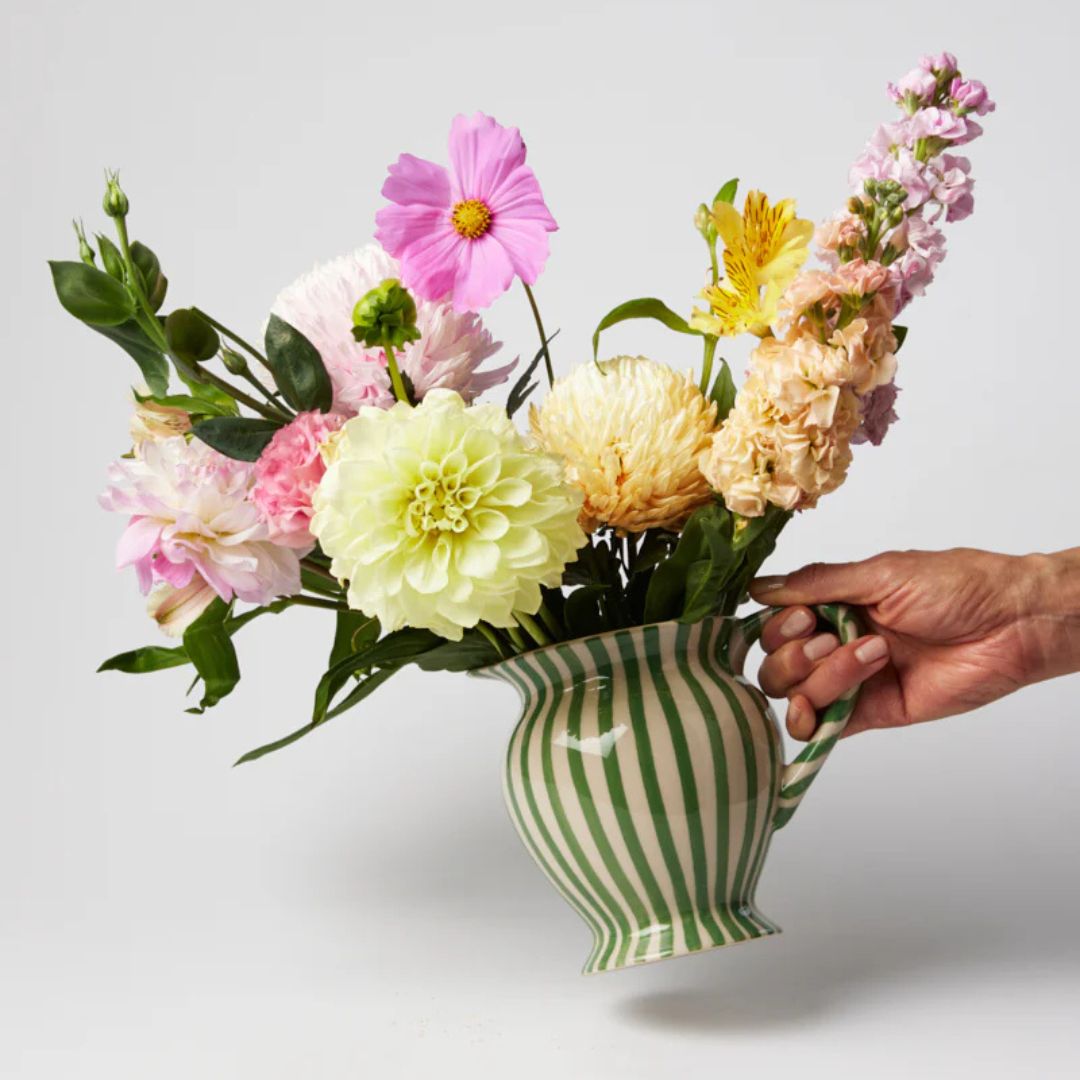 Pitcher Green Stripe