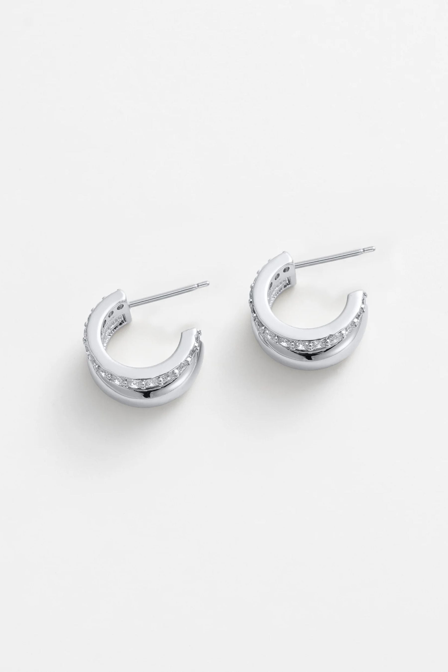 Zoe Hoop | Silver