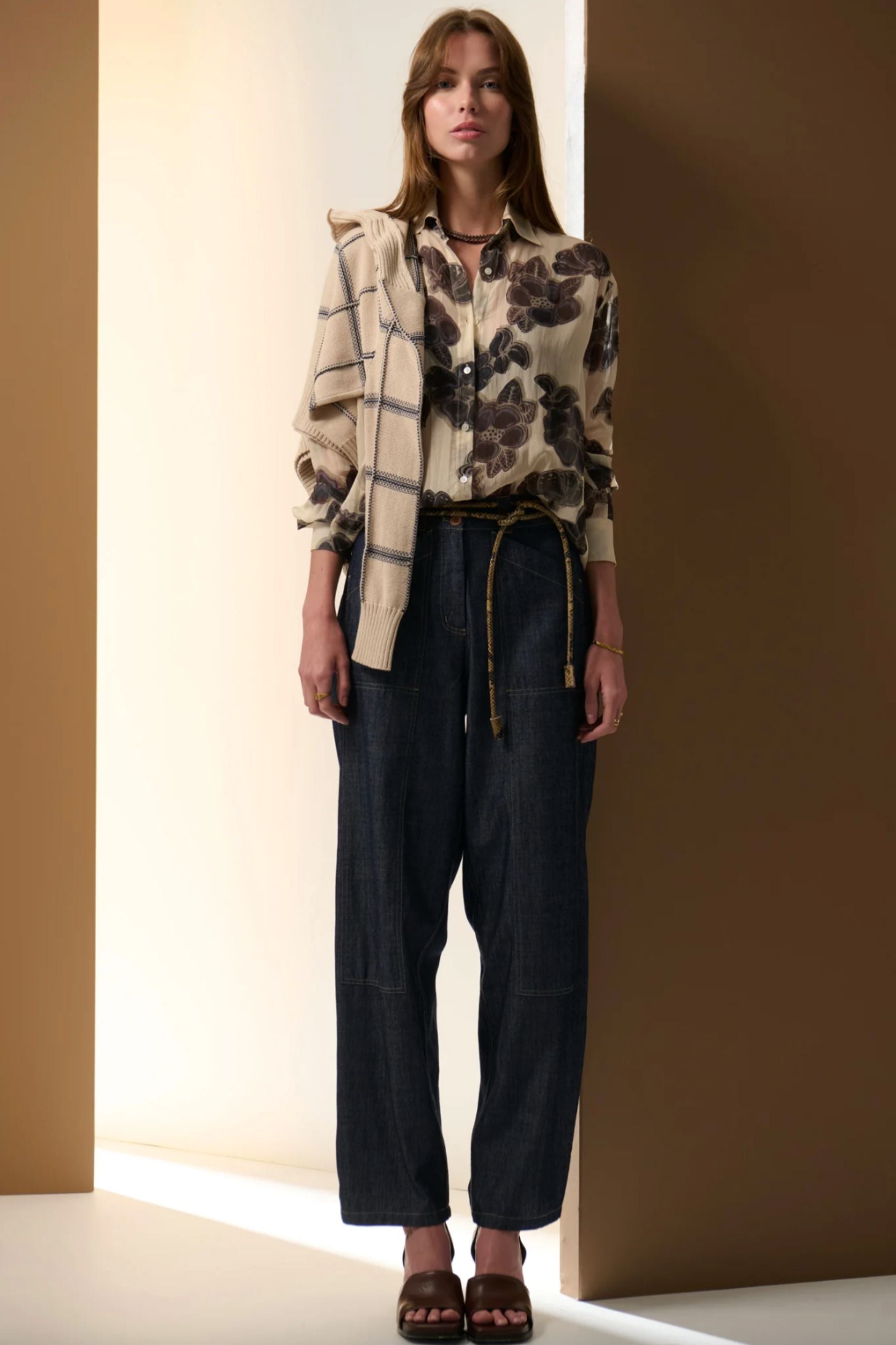 Amara Silk Shirt | Amara Print