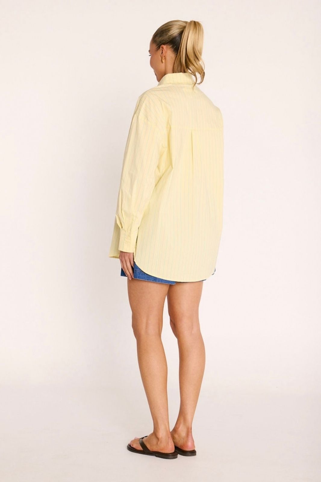 Emily Shirt | Lemon Stripe