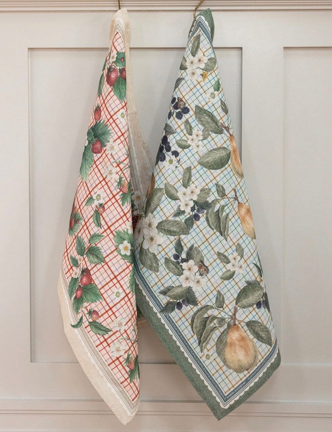 Pear Linen Tea Towel