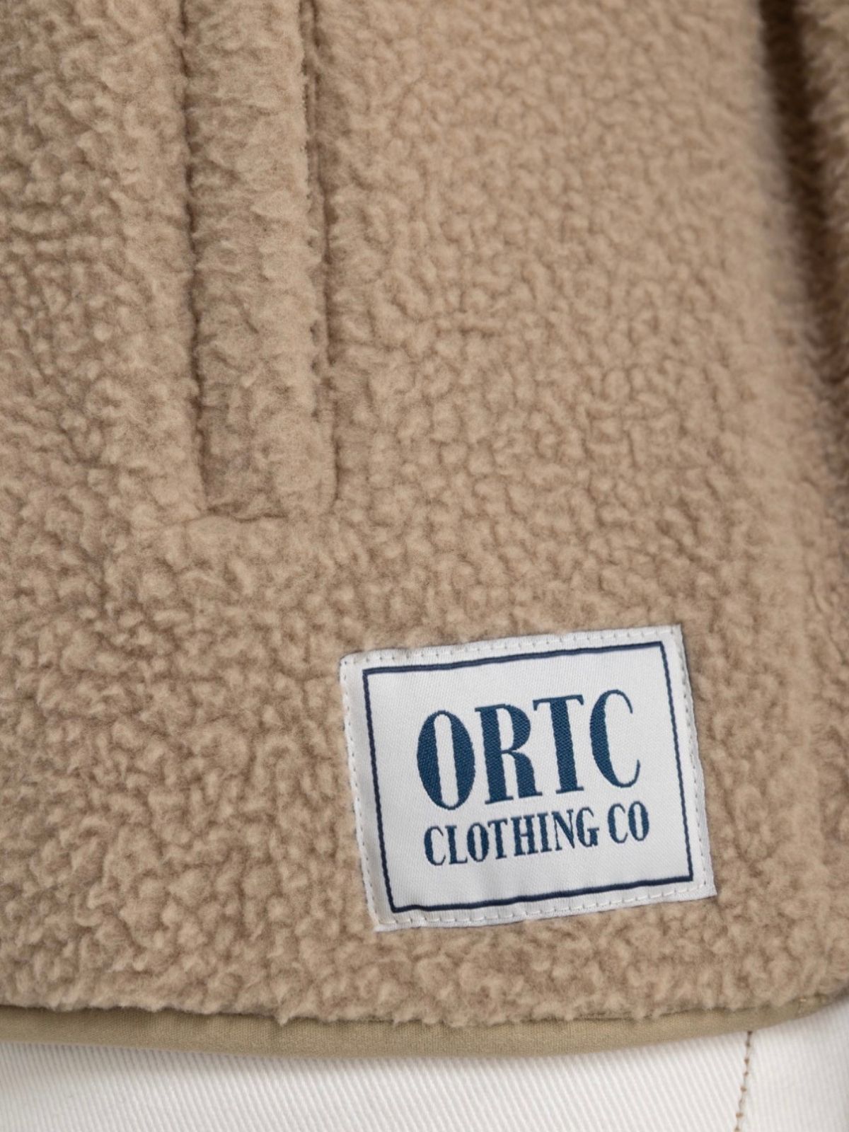 Sherpa Fleece Quarter Zip Teddy