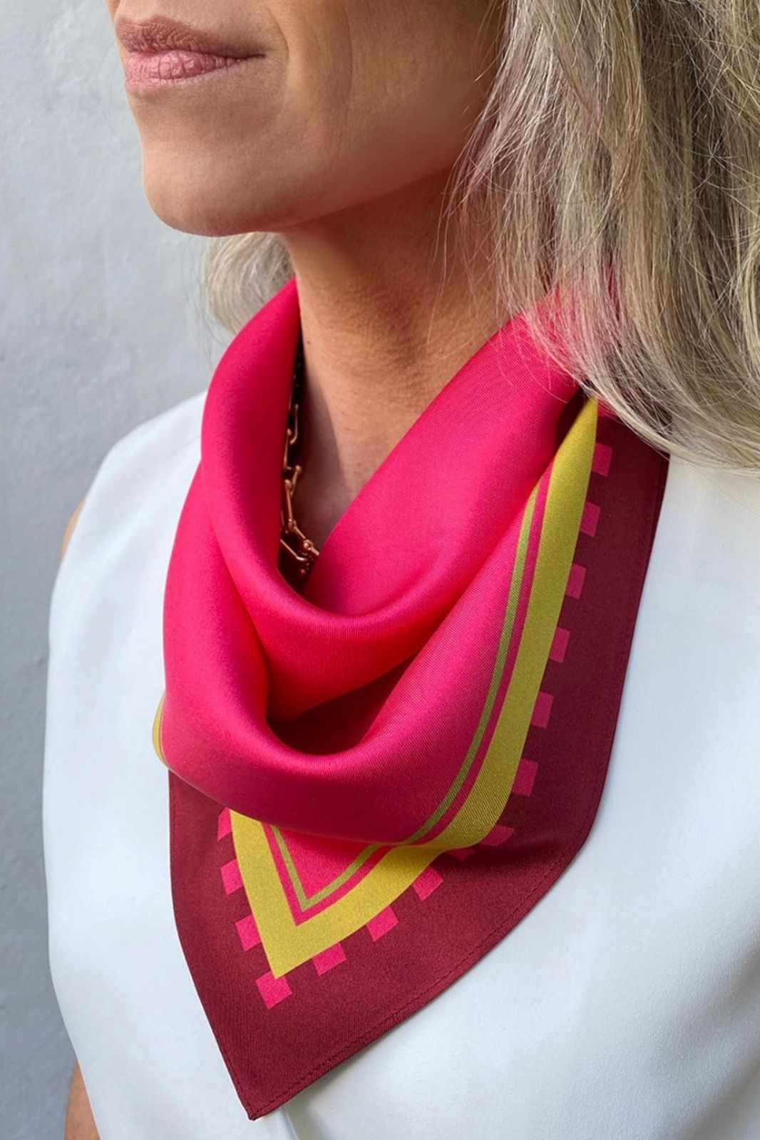 The Carter Silk Petite Scarf