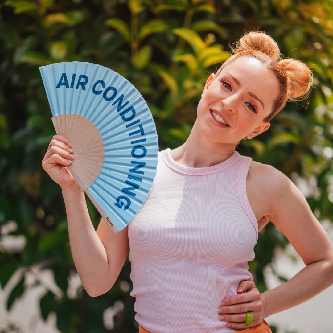 Hand Fan | "Air Conditioning"