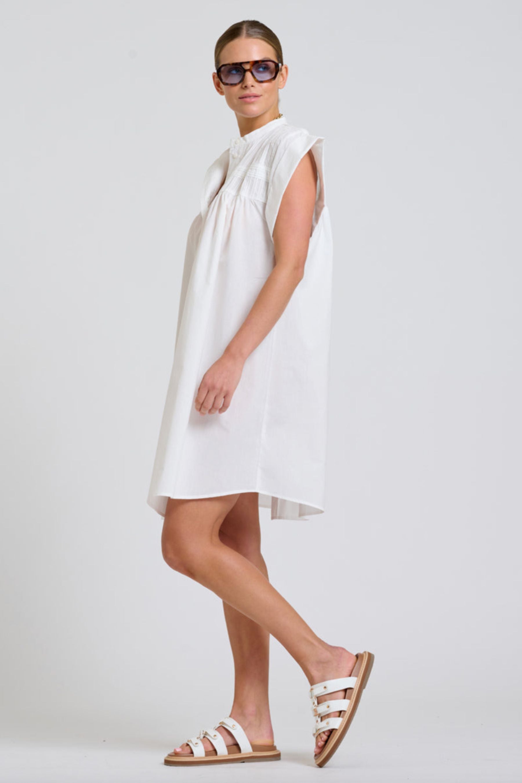 The Bella Dress | White