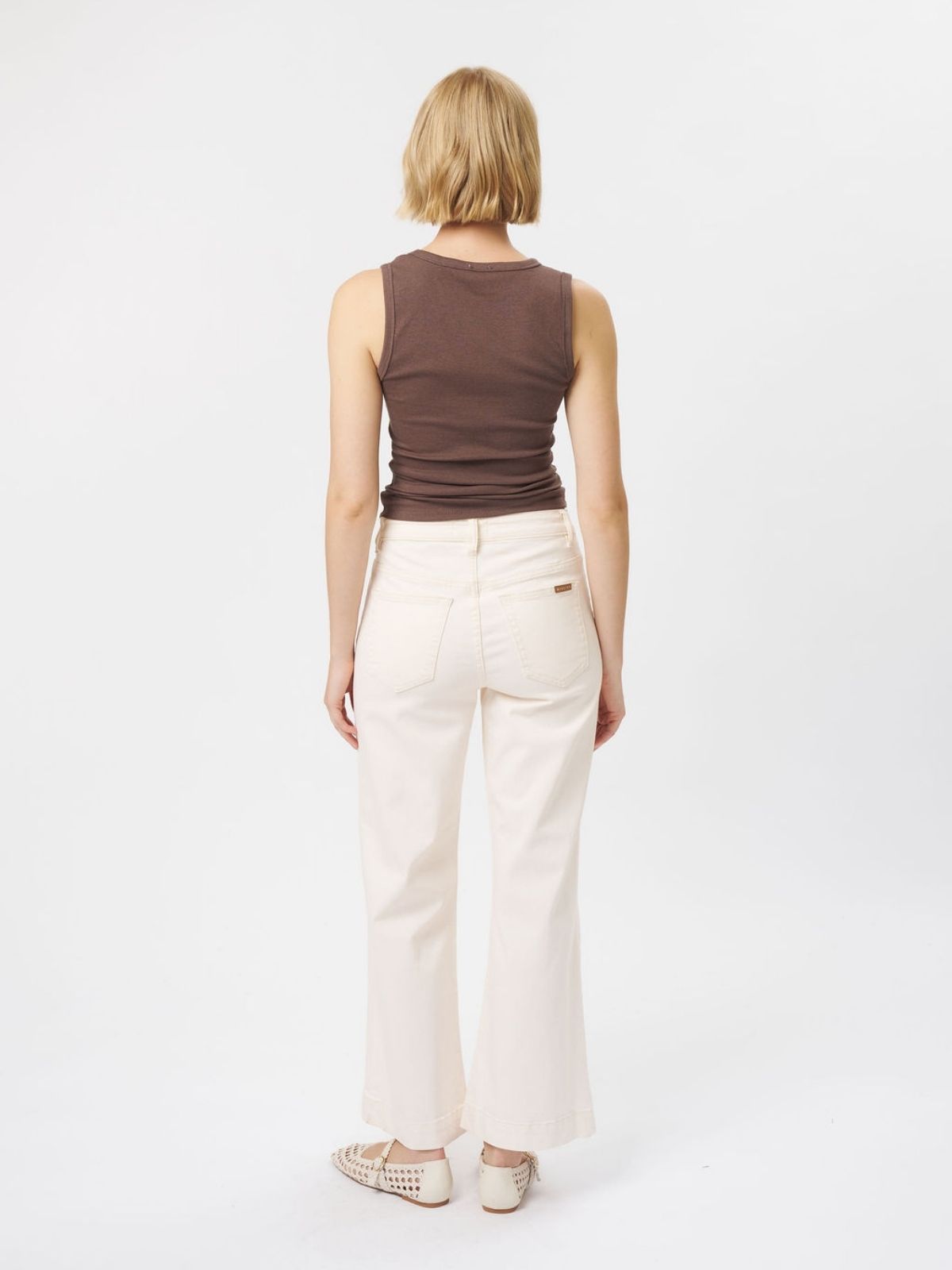 Freya Jean | Scallop Pocket Ecru