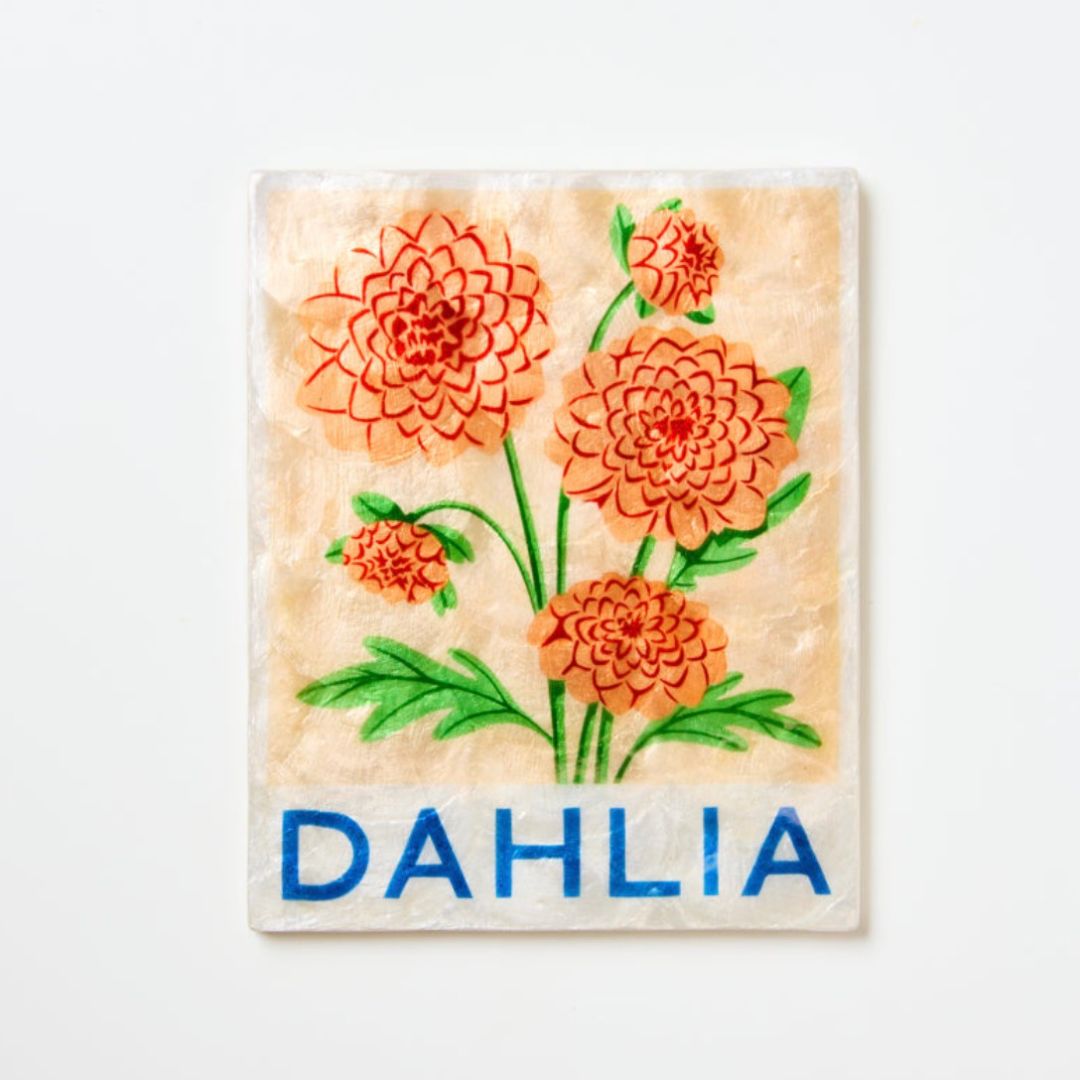 Market Wall Art | Dahlia